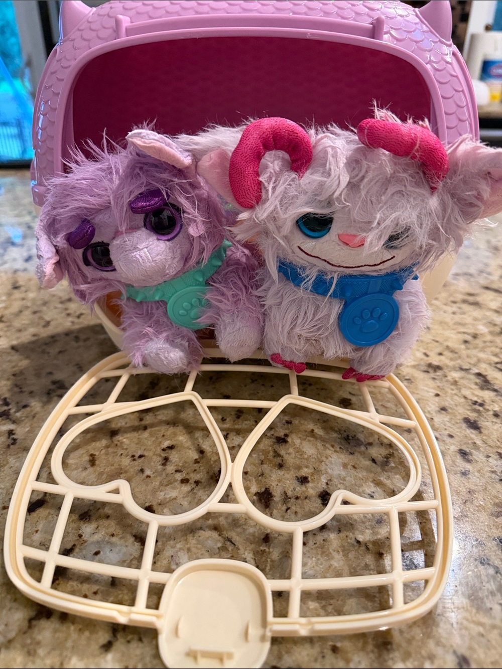 Moose Toys Scruff-a-Luvs Twin Fantasy Scruffs Set – Case & 2 Plushies – Gently U